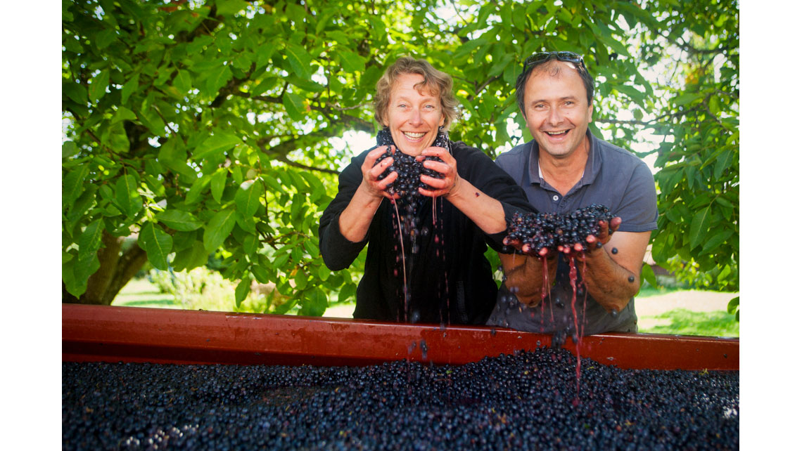 Portrait d'Alain Tourenne et Nathalie Boyer, Château Beynat ; © Richard Nourry