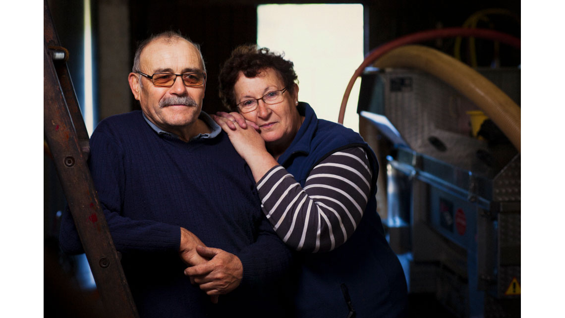 Portrait de Mireille Laviale, Clos Maisières ; © Richard Nourry