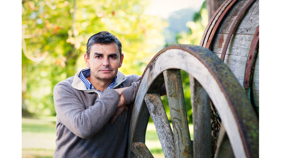 Portrait de Philippe Carrille, Château Poupille ; © Richard Nourry'